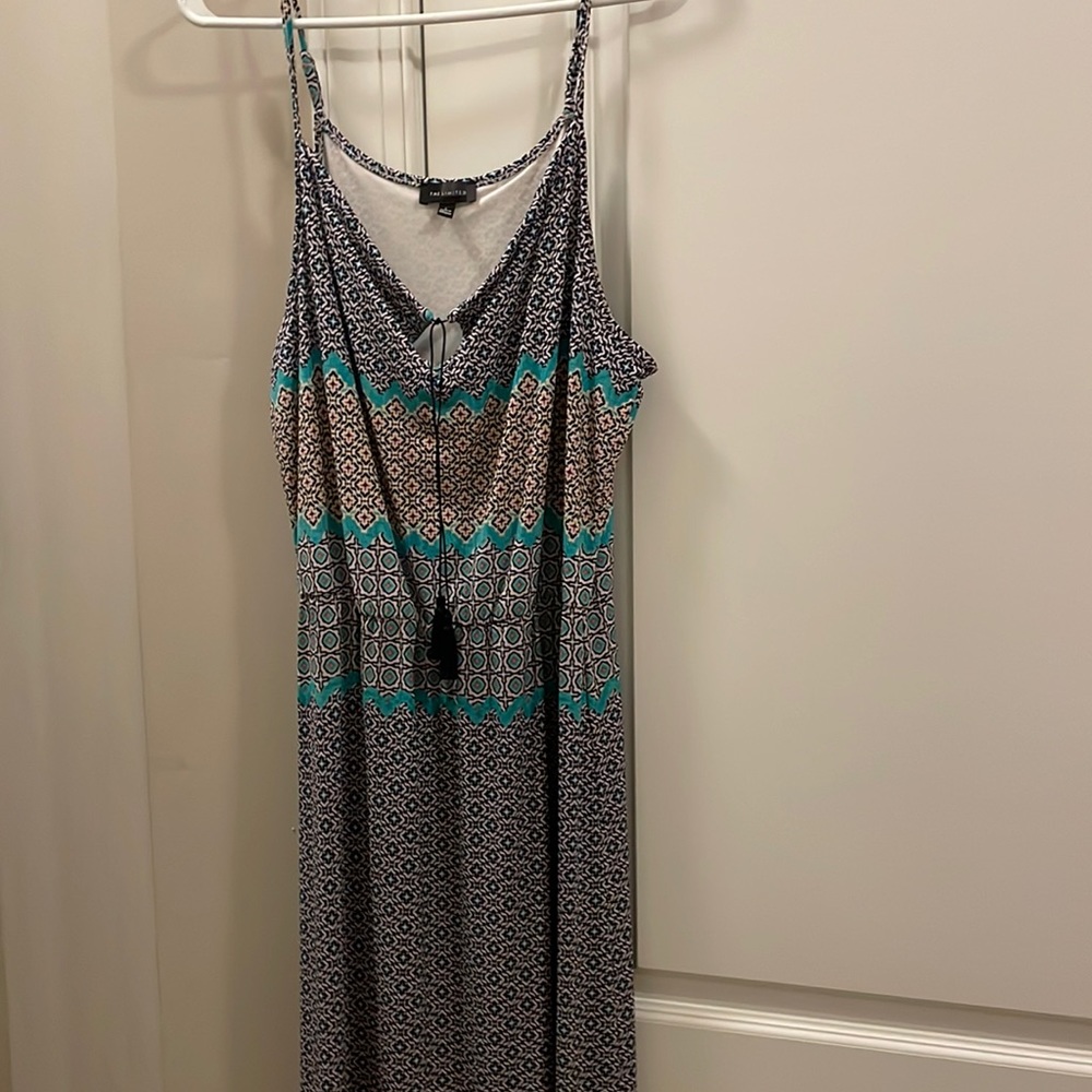 The Limited long patterned dress